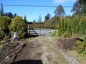 2012-Driveway Gates Design & Metal Fabrication Before 1