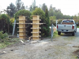 2012-Driveway Gates Design & Metal Fabrication Before 2